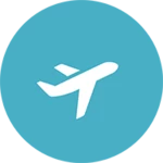 flights android application logo